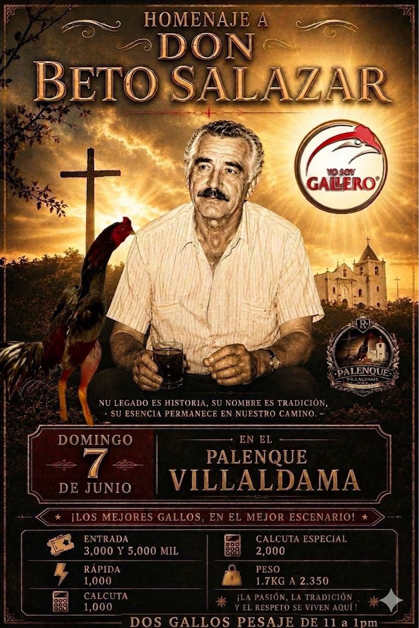 HOMENAJE A DON BETO SALAZAR
